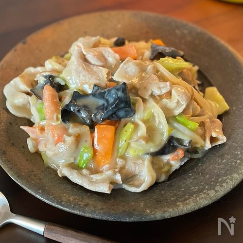 簡単美味すぎる。絶対おかわりする【ちゃんぽん丼】