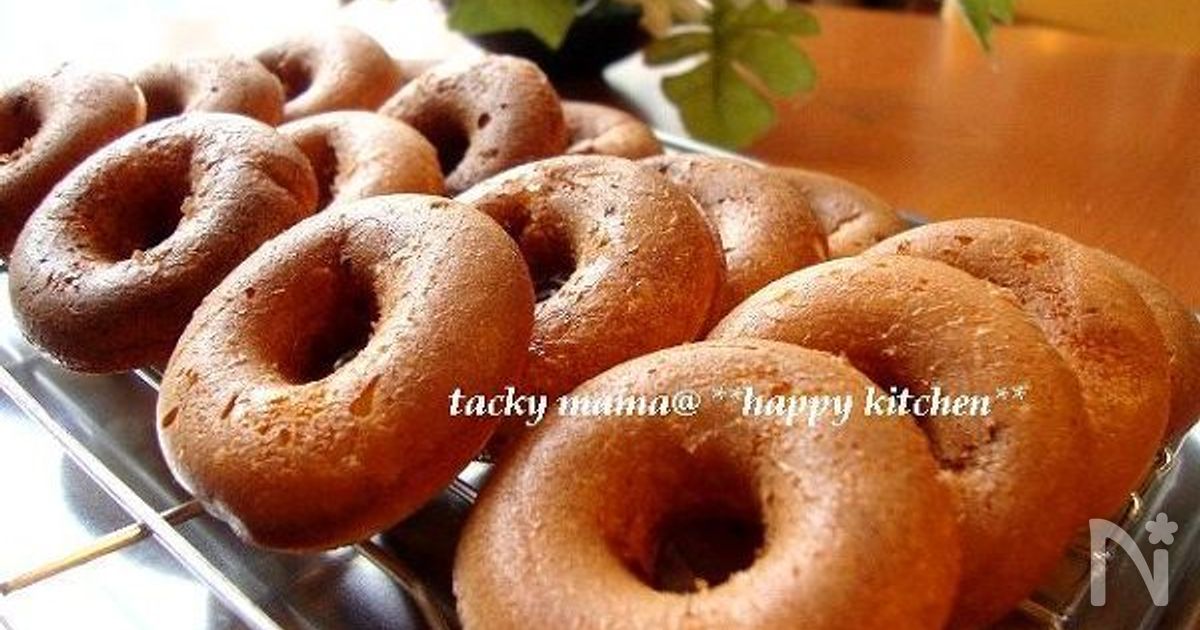 生クリーム入りでふわっふわ 焼きドーナツ By 奥田和美 たっきーママ レシピサイト Nadia ナディア プロの料理家のおいしいレシピ