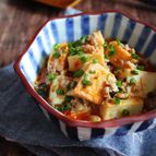 《ほっこり美味しいおふくろの味》厚揚げの肉味噌そぼろあん
