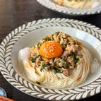 【冷製スタミナ肉ニラだれそうめん】