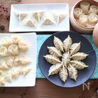 色んな種類の餃子レシピ!包み方を変えるだけでこんなに変わる!