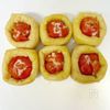 火を使わず簡単！一口栃尾揚げのミニトマト詰め焼きの工程2