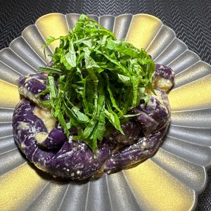 楽ラク手抜キッチン🐶🐾の作ってみた!投稿(【蒸しなすのごま味噌和え】5分でむくみ解消レシピ)