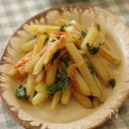 調味料は1つだけ！じゃがいもと桜えびのエスニックきんぴら