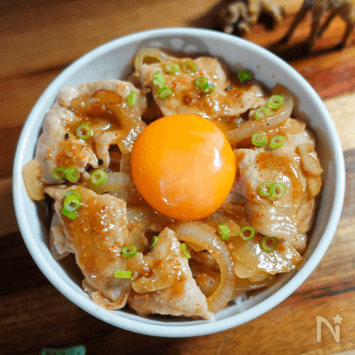 豚みそ丼ぶり