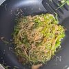 旨みたっぷり！【ピーマンと白滝の中華炒め】作り置きにもの工程5