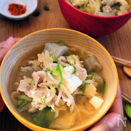 あったか腸活!切り干し大根の具だくさん豚汁