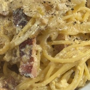 mocoの作ってみた!投稿(ワンパン！【本格カルボナーラ】)