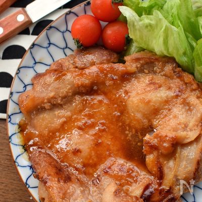 漬けて焼くだけ♡肉汁たっぷり♡鶏もも肉の甘味噌焼き♡