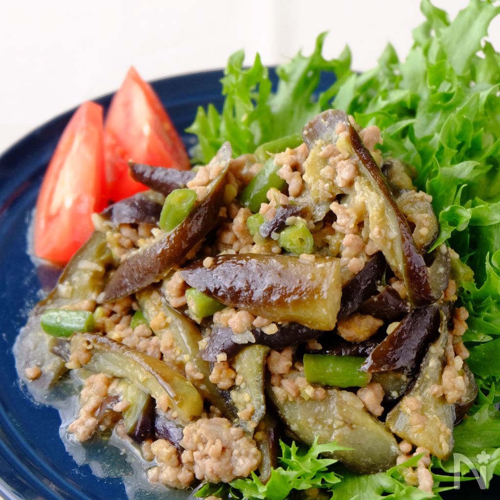 〈くらし薬膳〉ナスの肉味噌炒め | レシピサイトNadia