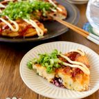 糖質オフ♪豆腐で作る！大判たこ焼き