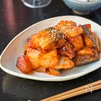 【ご飯爆食い必須⭐︎サバと大根じゃがのヤンニョム風】