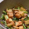 【冷凍作り置き】厚揚げと小松菜のしょうゆ炒めの工程3