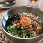 魚粉の代わりにだしパック♡【台湾まぜそば風ご飯】