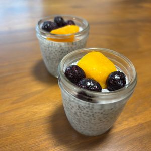 こむぎの作ってみた!投稿(【モロゾフ】チアシードの豆乳プリン)