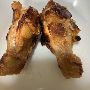 さわちゃんの作ってみた!投稿(少ない油で焼くだけ♪カリッとジューシー「フライドチキン」)
