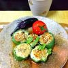 チョロリスの作ってみた!投稿(【鶏ひき肉の肉詰めピーマン】さっぱりたれポン酢♪)