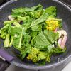 菜の花とベーコンのガーリックパスタの工程3
