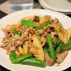 【豚肉と春野菜のオイスターソース炒め】ご飯がすすむ春おかず♪