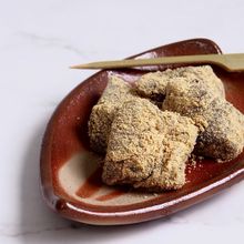 【黒糖わらび餅】レンジでできる、出来立てわらび餅！