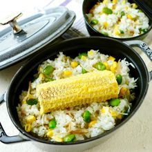 具沢山のとうもろこしご飯【糖質オフ・ダイエット】