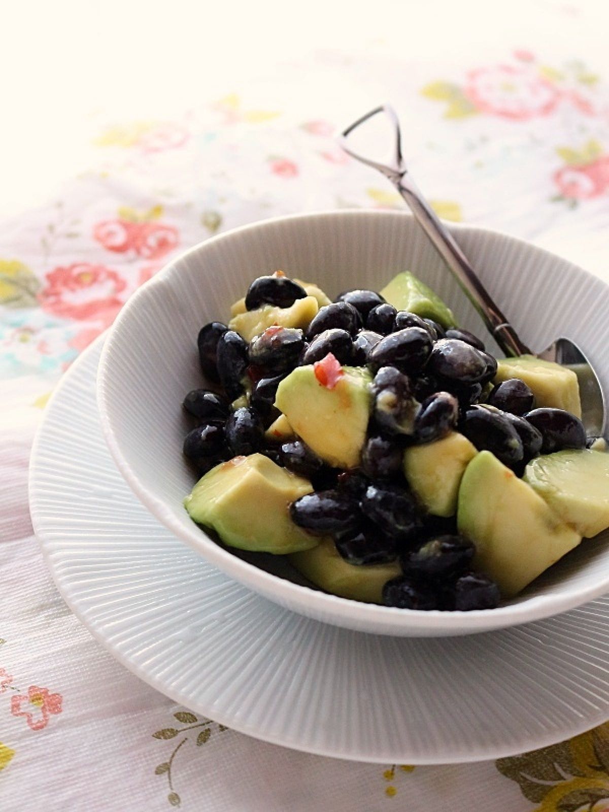 サーモンの黒豆ガーリックソース添え レシピ