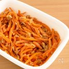 にんじんとツナの炒めもの