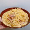 にやちゅーの作ってみた!投稿(牛乳で濃厚カルボナーラ)