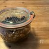 混ぜて焼くだけ【米粉パネトーネ風マフィン】の下準備