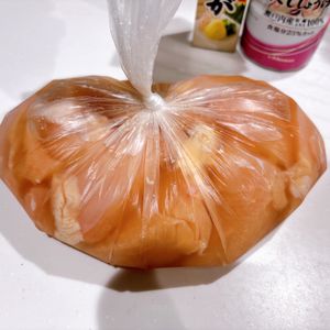 ねこまりも🐈‍⬛の作ってみた!投稿(魔法の水『ブライン液』ムネ肉が驚くほど柔らかジューシー♡)