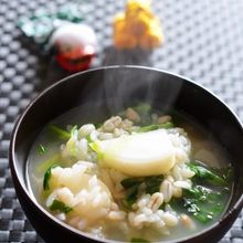 麦入りヘルシー七草粥