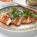 絶品！鶏むね肉の担々ごまダレ