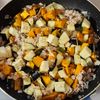なすとかぼちゃのドライカレーの工程5