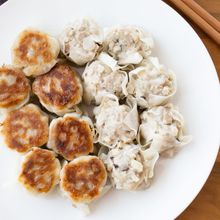 『たけのこ入り焼き焼売』蒸し器不要！カリッとおいしい♡