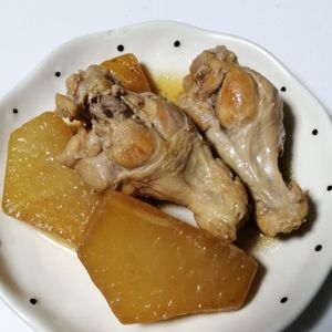 706758の作ってみた!投稿(【男子喜ぶ♡手羽元と大根のこってり中華煮】煮込むだけ！)