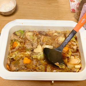 ありみの作ってみた!投稿(簡単おいしい！少ない材料でOK！すき焼きミルフィーユ鍋)