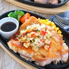 ［ディアボラ風チキン］ジューシー皮パリパリ！ソースが美味しい