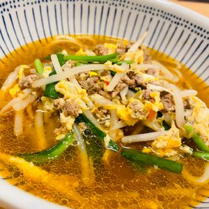 ちひろの作ってみた!投稿(簡単旨すぎ♡我が家流『辛麺』〆が最強に美味しい！！)