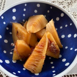 万福の作ってみた!投稿(かつお節香る！中華風たけのこの土佐煮)