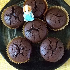 チョロリスの作ってみた!投稿(HMで！カリふわっ♡ほどよく濃厚なカップガトーショコラ)