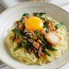 【豚ニラキムチ納豆のまぜそば】パパっと！スタミナ麺