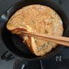 とろ〜り美味しい♪【お好み焼き風キムチ長芋焼き】の工程3
