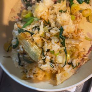 さっちゃんの作ってみた!投稿(【やみつきになる！】キムチ炒飯)