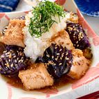 【ごま油香る茄子と厚揚げのこってり煮】ジュワッとこく旨