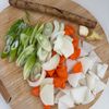 『放置で作る豚汁』炒めないのに美味しい！の工程1