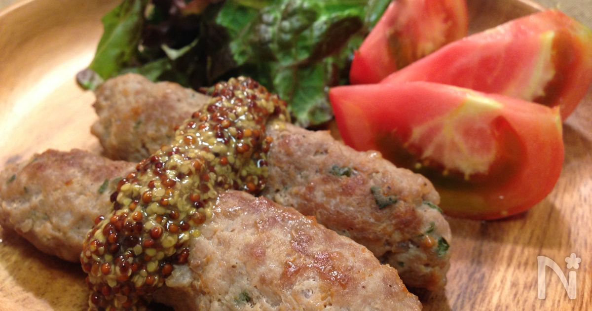 バジルとセージの皮なしソーセージ By スパイス太郎 レシピサイト Nadia ナディア プロの料理家のおいしいレシピ