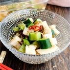 山芋ときゅうりの白だし昆布和え