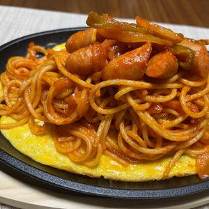 ぽちゃこの作ってみた!投稿(味付けはケチャップだけ♪『昔懐かし♡こくうまナポリタン』)
