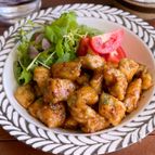 一口サイズで食べやすい！「やみつきハニーマスタードチキン」