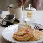 【栁川さん家の休日朝ごはん～第6回～】肌寒い秋の朝に。ふわっふわスフレパンケーキで幸せ朝ごはん